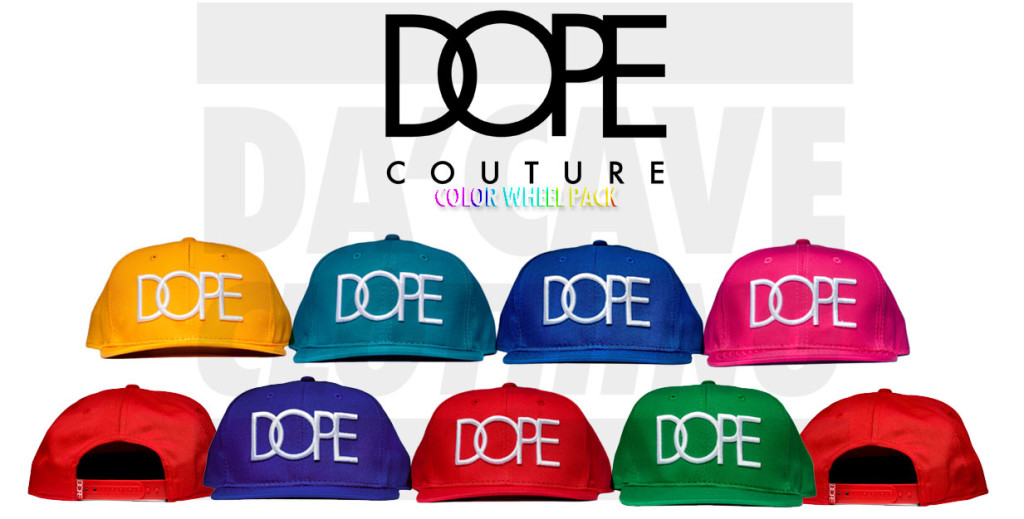 DOPE COUTURE COLOR snapbacks