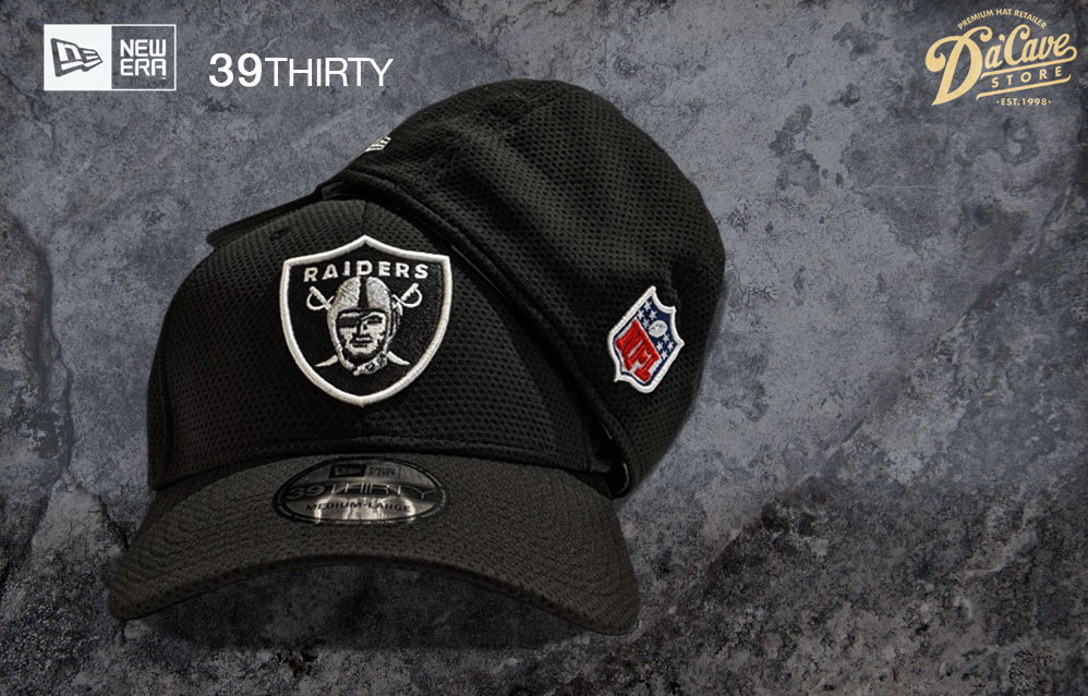 New Era 39Thirty Team Classic Stretch Fit Cap - Oakland Raiders