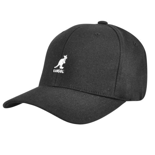 kangol flexfit baseball cap black scaled