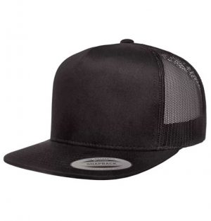 blank black ball cap