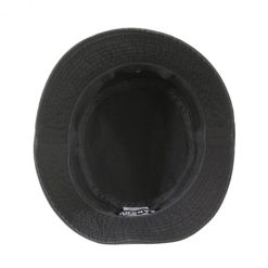 kangol bucket washed black front212