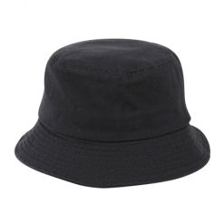 kangol bucket washed black front22