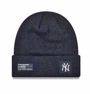 New Era NY Yankees Navy Beanie