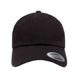 Yupoong Classics Dad Black Cap Dacavestore Capstoresg Hatstoresg Front