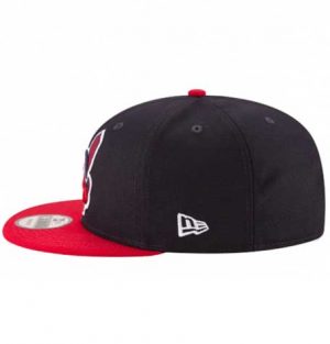 Cleveland Indians Red Brim Snapback 9Fifity frontiii
