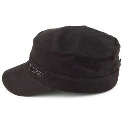 Kangol Cotton Twill Black Military Cap Dacavestore Capstoresg Hatstoresg front2