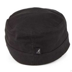 Kangol Cotton Twill Black Military Cap Dacavestore Capstoresg Hatstoresg front4