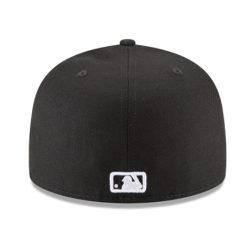 New Era 59fifty LA Dodgers White Logo Black Fitted dacavestore capstoresg hatstoresg back