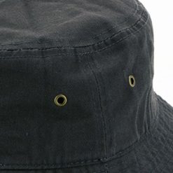 new hattan black 100 cotton stone washed dacavestore hatstoresg capstoresg front4