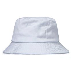 kangol bucket washed white back