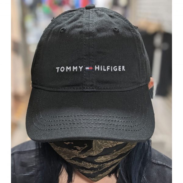 Tommy Hilfiger Black Dad Baseball Cap