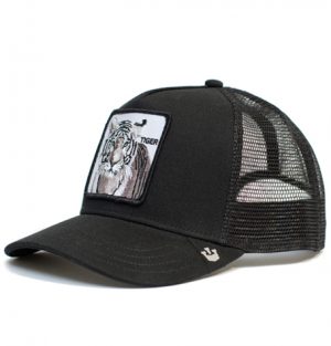 white tiger goorin trucker cap