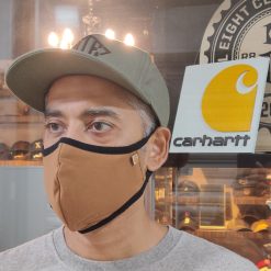 carhartt face mask brown