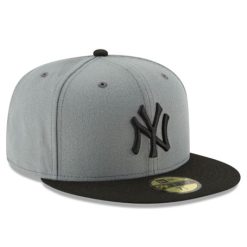 NEW YORK YANKEES STORM GRAY BASIC 59FIFTY FITTED capstoresg hatstoresg dacavestore front3