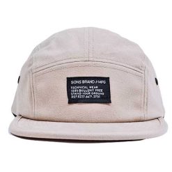 Sons brand 5 Panel Beige Mind The Patch front 1