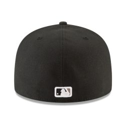 New Era 59Fifty Chicago White Sox Black Back Dacavestore