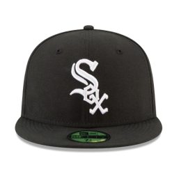 New Era 59Fifty Chicago White Sox Black Front1 Dacavestore