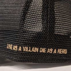 Villains cap sons brand black trucker dacave