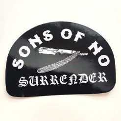 sons razor blade sticker