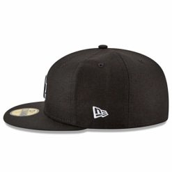 New Era 59Fifty LA Dodgers Black Outline Side Dacavestore