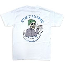 sons stay home tee white