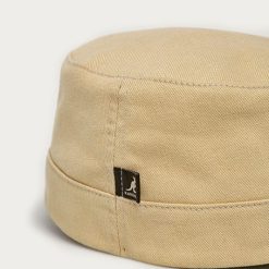 Kangol Cotton Twill Beige2 Military Cap Dacavestore Capstoresg Hatstoresg front