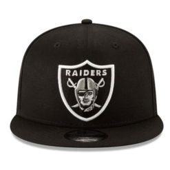 LAS VEGAS RAIDERS TEAM COLOR BLACK Basic 9FIFTY SNAPBACK1 front