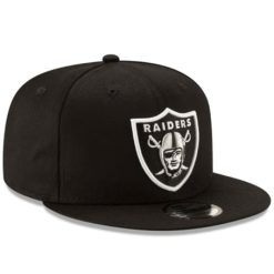 LAS VEGAS RAIDERS TEAM COLOR BLACK Basic 9FIFTY SNAPBACK5 front