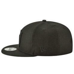 LAS VEGAS RAIDERS TEAM COLOR BLACK on BLACK 9FIFTY SNAPBACK side