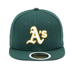 New Era Basic Oakland Athletics 59FIFTY youth 59fifty fitted frt2 1