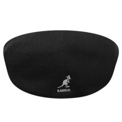 kangol flatcap 504 black new back