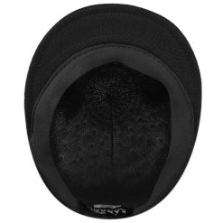 kangol flatcap 504 black new inside