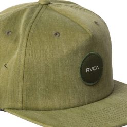 RVCA Relax Snapback Olive Hat2 Dacavestoresg Capstoresg Hatstoresg1