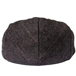 SONS Gorra Ivy Herringbone1 Dark Grey Plaid Hat dacavestore