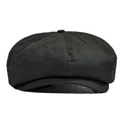 SONS Gorra Newsboy9 Herringbone Black Hat dacavestore