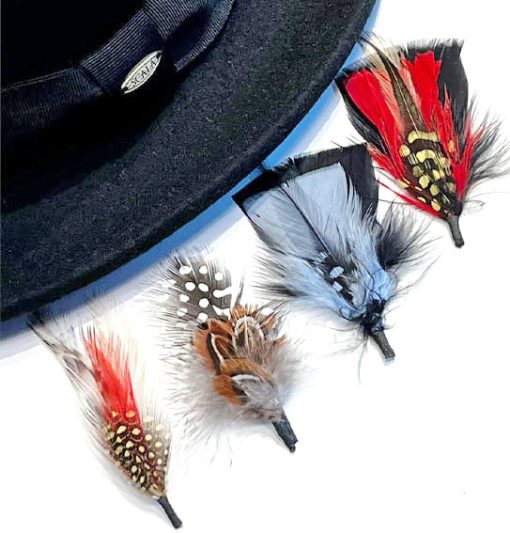 fedora feathers