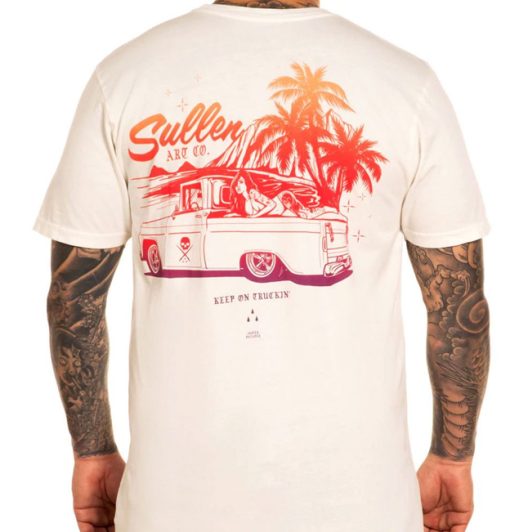 Sullen Art Collective Sun Bum Tropical Vacation Cocktail Tee Short Sleeve T Shirt dacave store front7 1