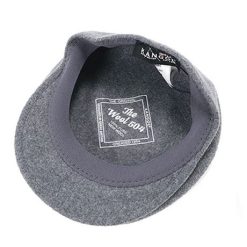 kangol usa wool 504 flannel grey flat cap4 dacavestore capstoresg hatstoresg 1