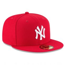 New Era 59Fifty NY Yankees Fitted Red Cap front2