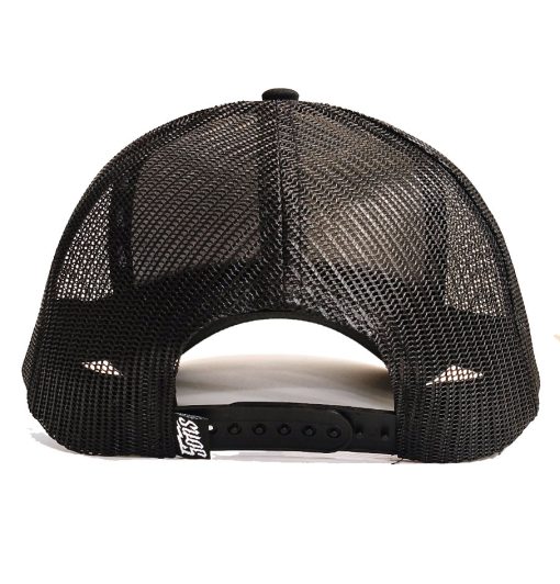 SONS Brand 'Island Boy' Aframe Trucker Mesh Cap Black - Image 5