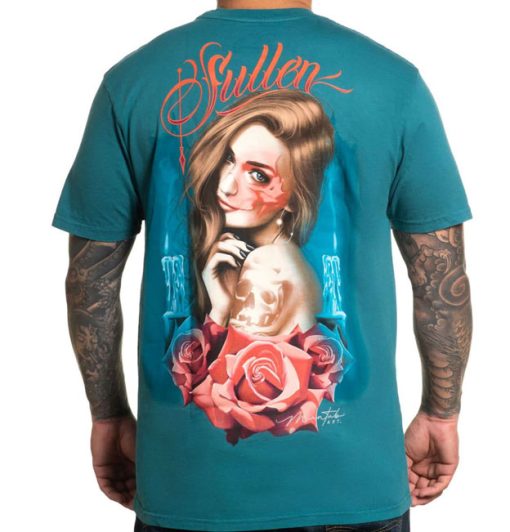 Sullen Eve Premium Storm Blue Short1 Sleeve T Shirt dacave store front7