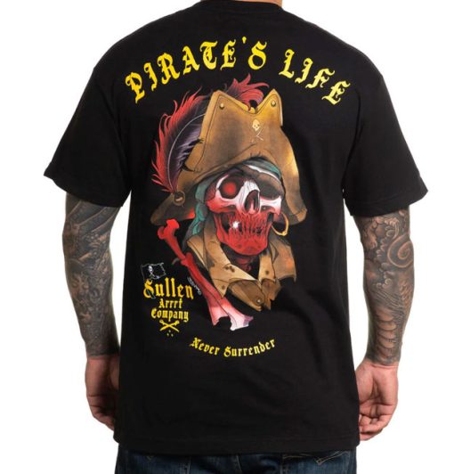 Sullen Pirates Life Short1 Sleeve T Shirt dacave store front7