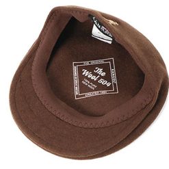 kangol wool 504 Brown flat cap dacave singapore