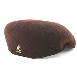 singapore kangol flatcap wool 504 Brown flat cap dacavestore