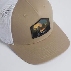 Coal The Mac Technical Trucker Cap Low Khaki Cap3