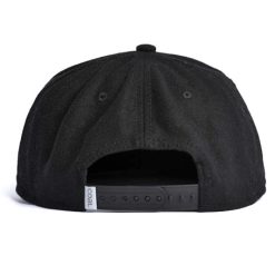 Coal The Uniform Classic Snapback Cap Black Flannel8