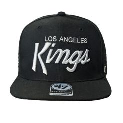 47 Brand kings script 47 CAPTAIN Black Snapback dacave