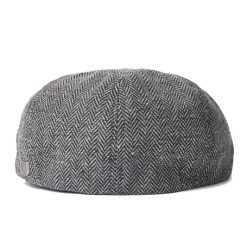 Brixton Brood Flat Cap Grey0007 dacavestoresg