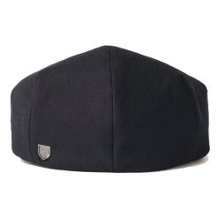 Brixton Hooligan Flat Cap Blck1 dacavestoresg