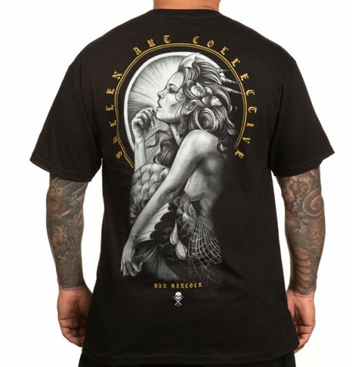 Sullen Sea Sick Black Sleeve T Shirt dacave store front97